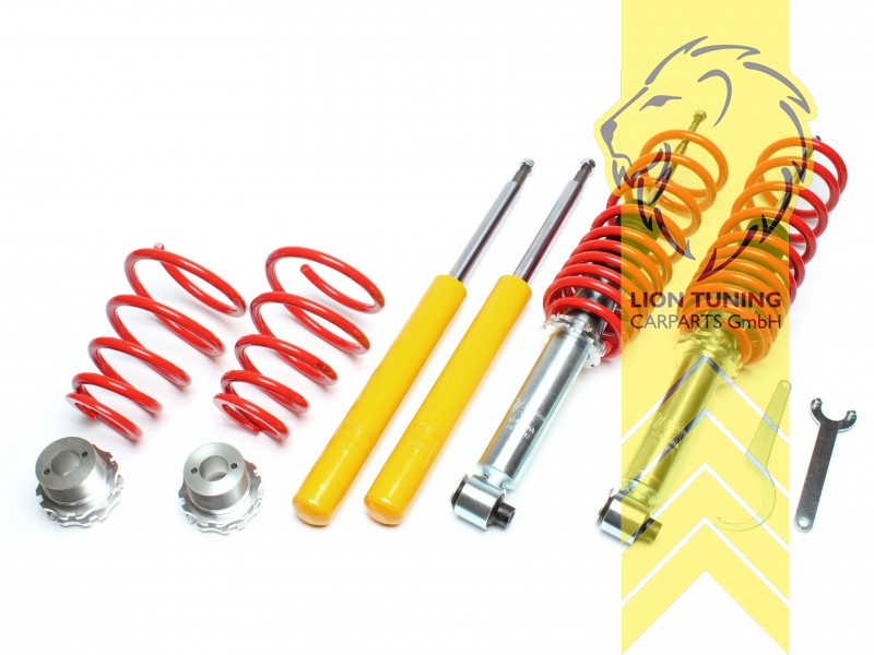 fest, rot, nicht passend für Modelle mit Audi-Sportfahrwerk, nicht passend für M12 Gewindestift-Aufnahme, Stahl verzinkt, Eintragungspflichtig / Teilegutachten liegt bei