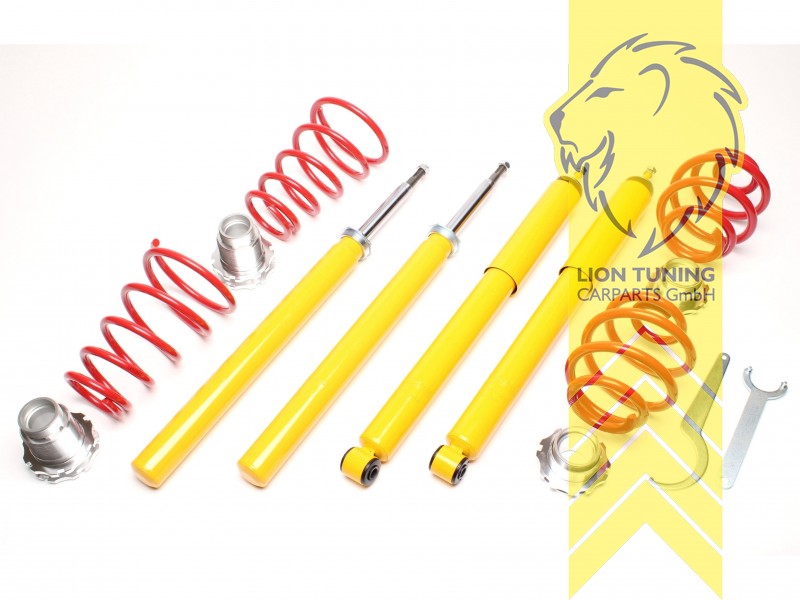 fest, rot, nur passend für 51mm VA-Dämpferpatrone, Stahl verzinkt, Eintragungspflichtig / Teilegutachten liegt bei