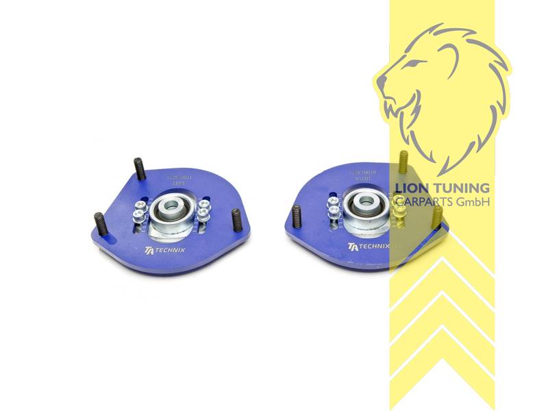 mit Sturz / - Nachlaufverstellung, speziell für Gewindefahrwerke, Einstellbereich: bis 1,5° negativen Sturz