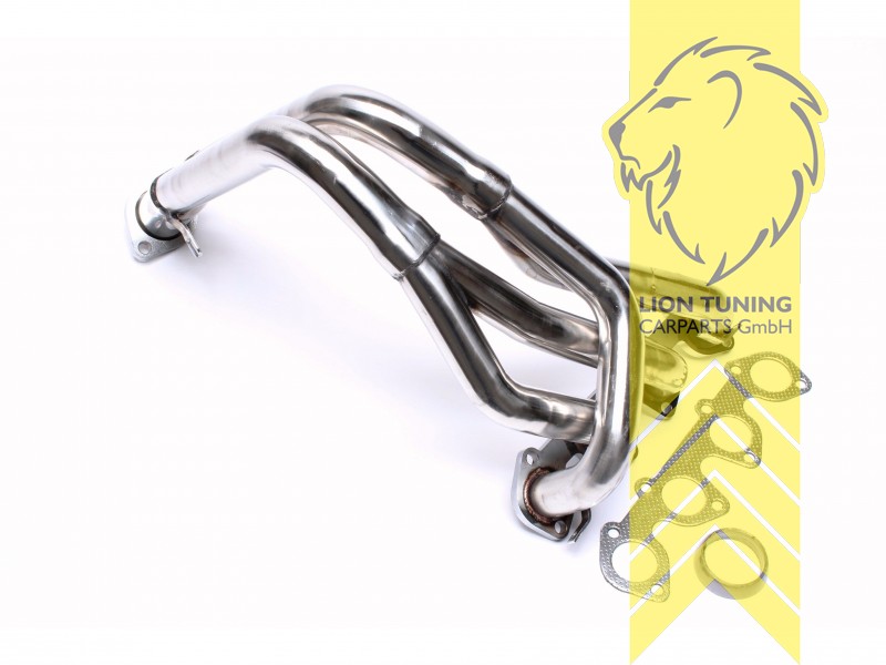 Edelstahl, 1.4l / 1.6l 8V, !!! Nicht im Bereich der STVZO zugelassen !!!