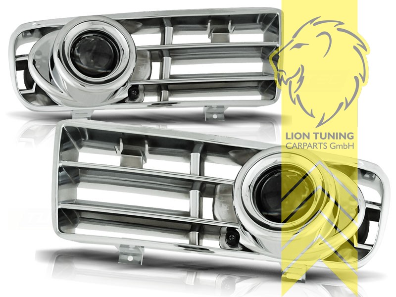Halogen, chrom, nur passend für Standard Stoßstange
