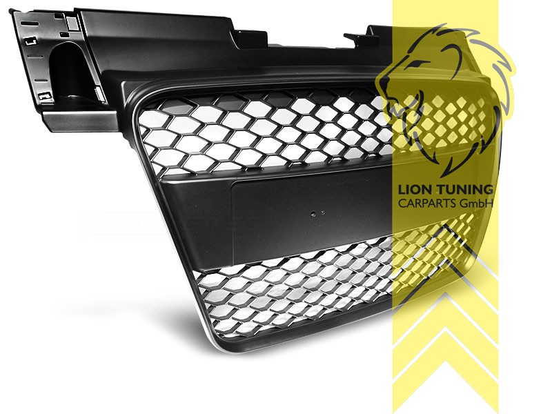 schwarz matt, ABS Kunststoff, Eintragungsfrei / als Ersatzteil verwendbar