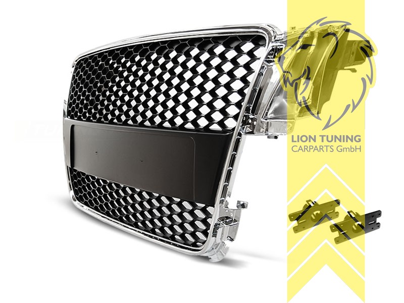 chrom, Passend für alle Ausstattungsvarianten, ABS Kunststoff, für Fahrzeuge mit PDC, Eintragungsfrei / als Ersatzteil verwendbar