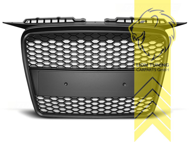 Logohalter liegt bei, schwarz matt, Nicht passend für S-Line / S3, ABS Kunststoff, Eintragungsfrei / als Ersatzteil verwendbar