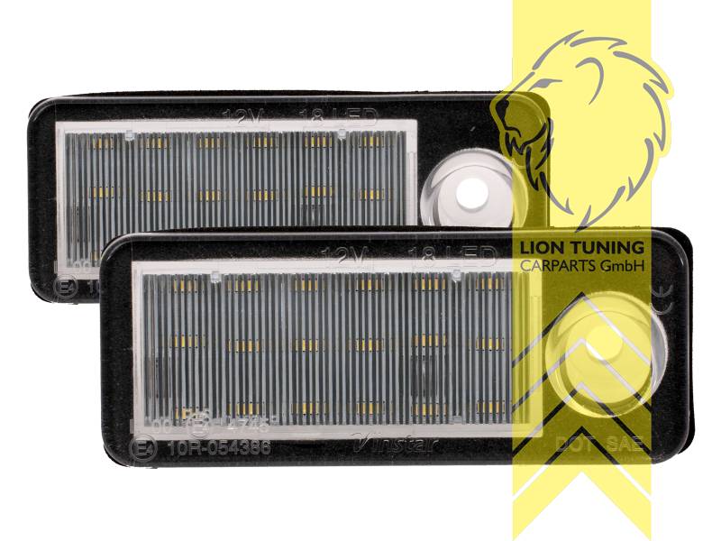 LED, weiss, Eintragungsfrei / mit E-Prüfzeichen