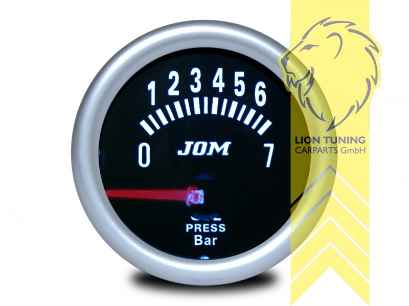 Öldruck, schwarz, Shadow