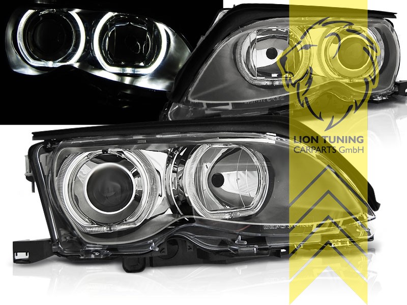 Halogen, schwarz, weiß LED, Abblendlicht H7 / Fernlicht H7, Blinkerbirnen BAU15S, elektrisch verstellbar - Stellmotor integriert, Eintragungsfrei / mit E-Prüfzeichen