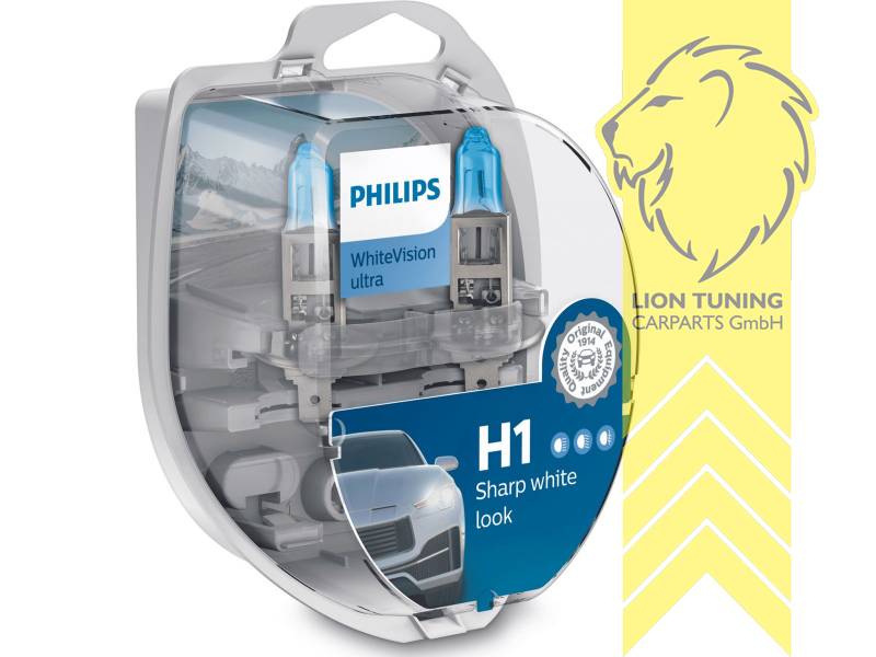 Halogen, 3700K, H1, 55W, Scheinwerfer, 12 V, Eintragungsfrei / mit E-Prüfzeichen