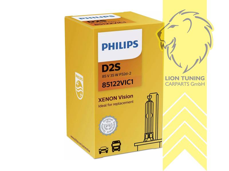 Xenon, HID, 4500K, D2S, 35W, Scheinwerfer, 12 V, Eintragungsfrei / mit E-Prüfzeichen