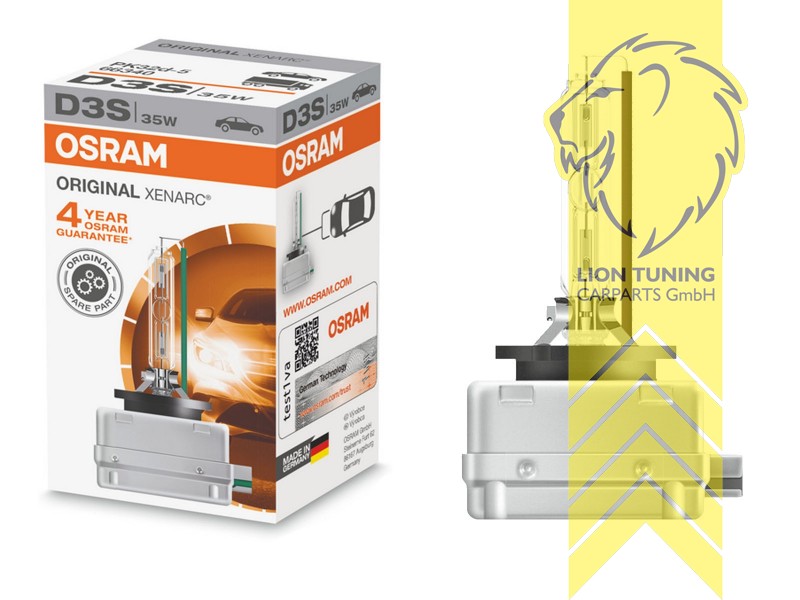 Xenon, HID, 4300K, D3S, 35W, Scheinwerfer, 12 V, Eintragungsfrei / mit E-Prüfzeichen