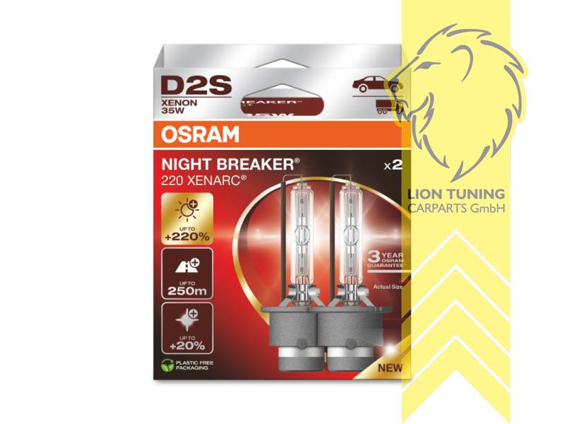 Xenon, HID, 4500K, D2S, 35W, Scheinwerfer, 12 V, Eintragungsfrei / mit E-Prüfzeichen