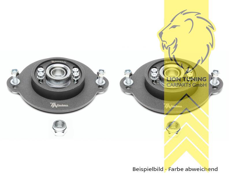 mit Sturz / - Nachlaufverstellung, speziell für Gewindefahrwerke, Einstellbereich +9/ 0 / - 9