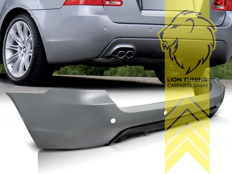 links, Ersatzteile von äquivalenter Qualität für die Besitzer des Fahrzeugs (entspr. EU-Verordnung 46/2010), PP Kunststoff, grundiert, für Fahrzeuge mit PDC, 18mm, Eintragungsfrei / mit ABE