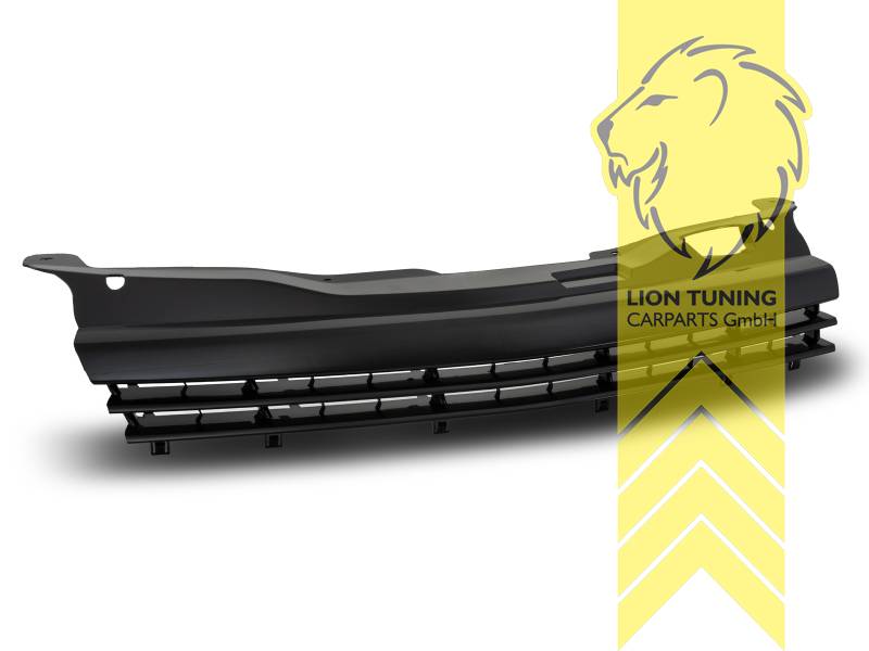 ohne Emblemaufnahme, schwarz matt, nur passend für 5-Türer, ABS Kunststoff, Eintragungsfrei / keine Eintragung nötig