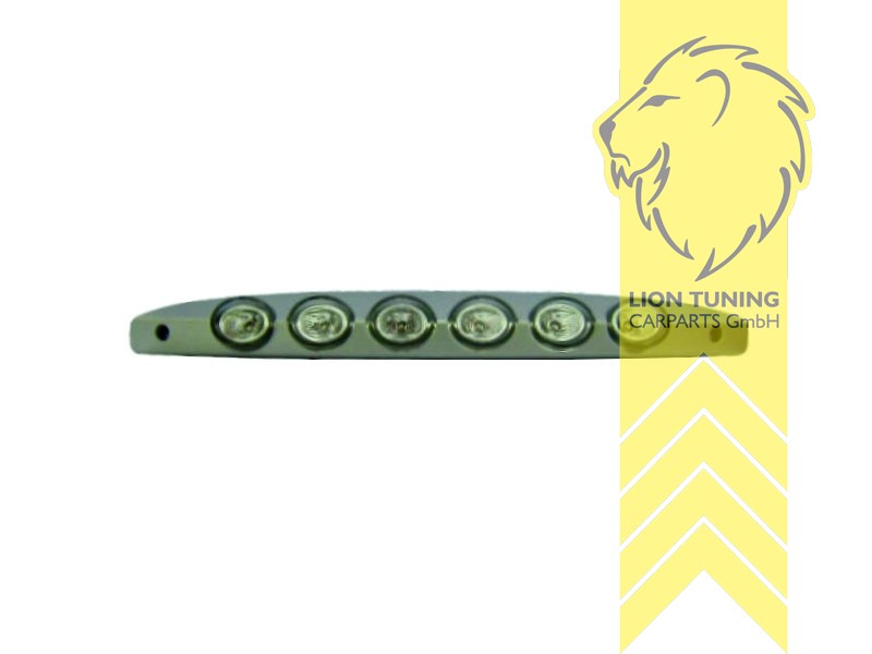 LED, chrom, Eintragungsfrei / mit E-Prüfzeichen