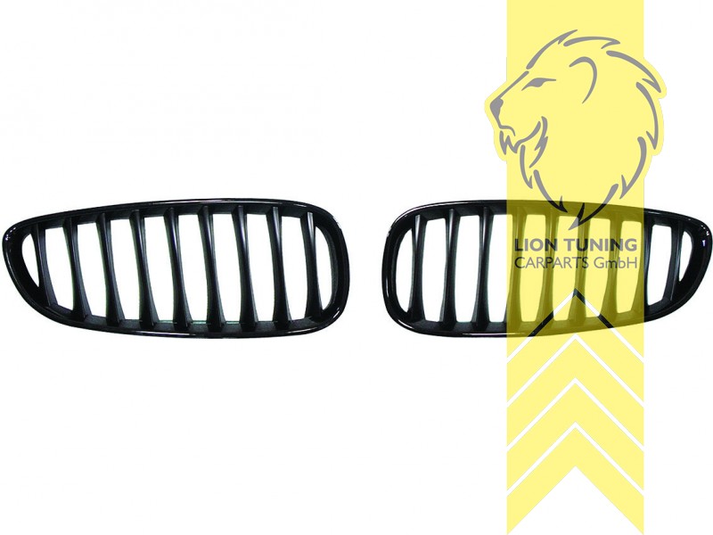 schwarz glänzend, ABS Kunststoff, Eintragungsfrei / keine Eintragung nötig