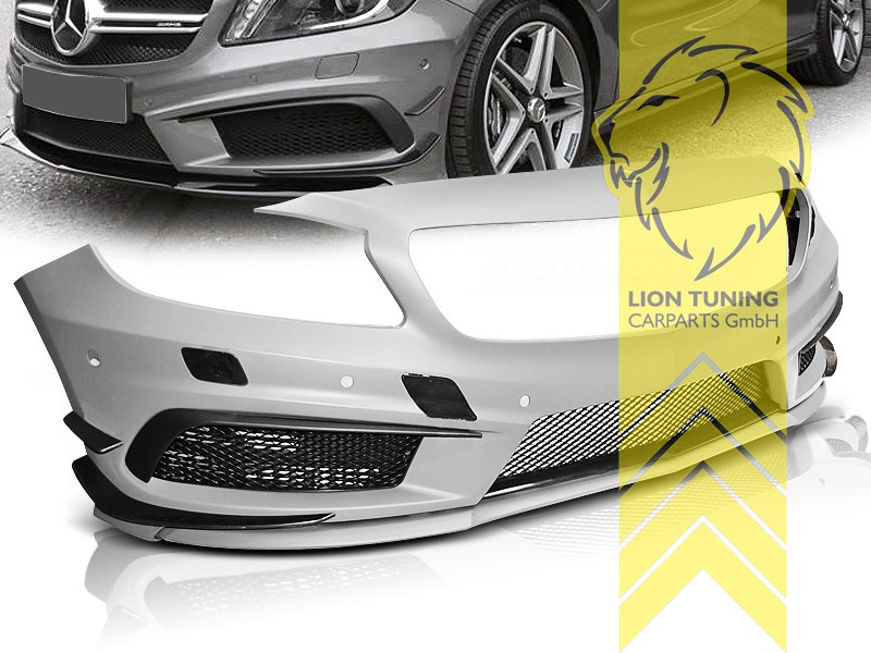 Ersatzteile von äquivalenter Qualität für die Besitzer des Fahrzeugs (entspr. EU-Verordnung 46/2010), PP Kunststoff, grundiert, für Fahrzeuge mit PDC, für Fahrzeuge mit oder ohne SRA, Eintragungsfrei / mit ABE