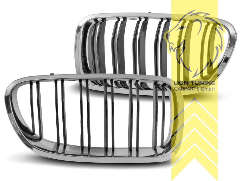 Doppelsteg, schwarz glänzend, ABS Kunststoff, Eintragungsfrei / keine Eintragung nötig