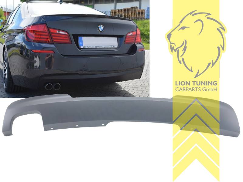 links, passend für unsere Artikelnummer 7085, 10697, auch passend für die original F10 / F11 M-Paket Stoßstange, PP Kunststoff, schwarz - lackierfähig, Eintragungsfrei / als Ersatzteil verwendbar