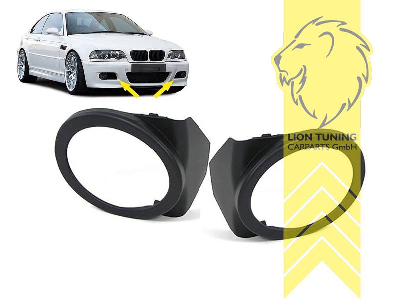 nur passend für M-Paket, ABS Kunststoff, schwarz - lackierfähig, Eintragungsfrei / als Ersatzteil verwendbar