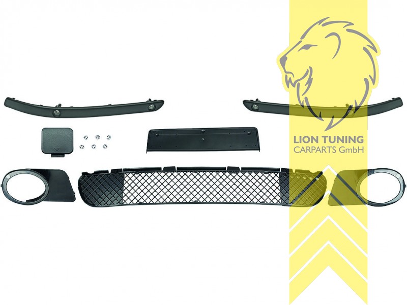 auch passend für M5 und M-Paket Stoßstangen aus dem Zubehör, passend für die Original BMW M5 und M-Paket Stoßstange, PP Kunststoff, für Fahrzeuge mit PDC, Eintragungsfrei / als Ersatzteil verwendbar