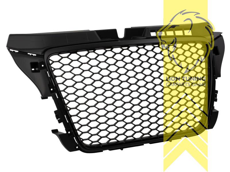 schwarz matt, Passend für alle Ausstattungsvarianten, ABS Kunststoff, Eintragungsfrei / als Ersatzteil verwendbar