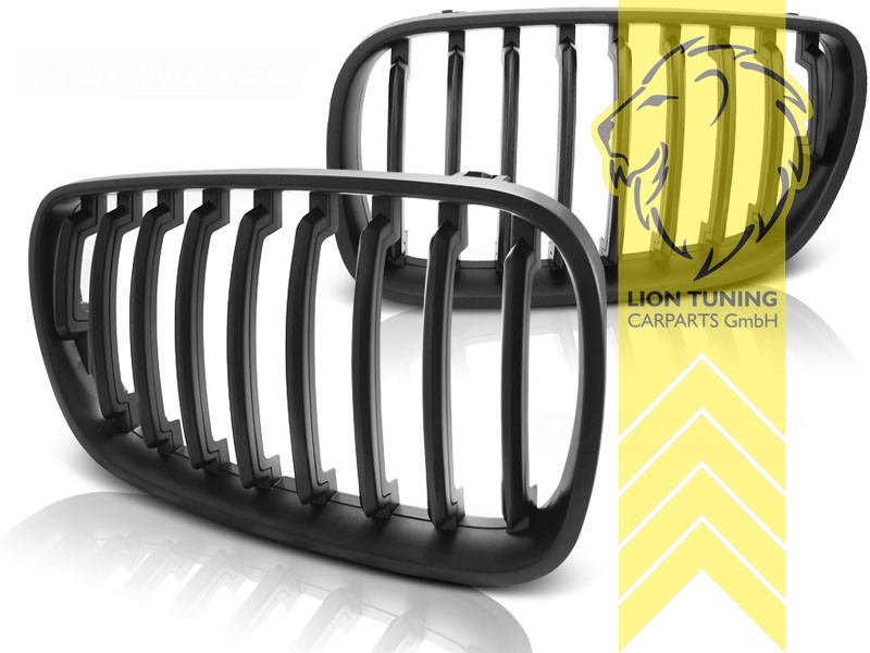 schwarz matt, ABS Kunststoff, Eintragungsfrei / als Ersatzteil verwendbar