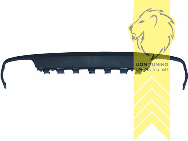 links und rechts, nur passend für AMG Line Stoßstange, auch passend für die original Mercedes Stoßstange, PP Kunststoff, schwarz - lackierfähig, Eintragungsfrei / als Ersatzteil verwendbar