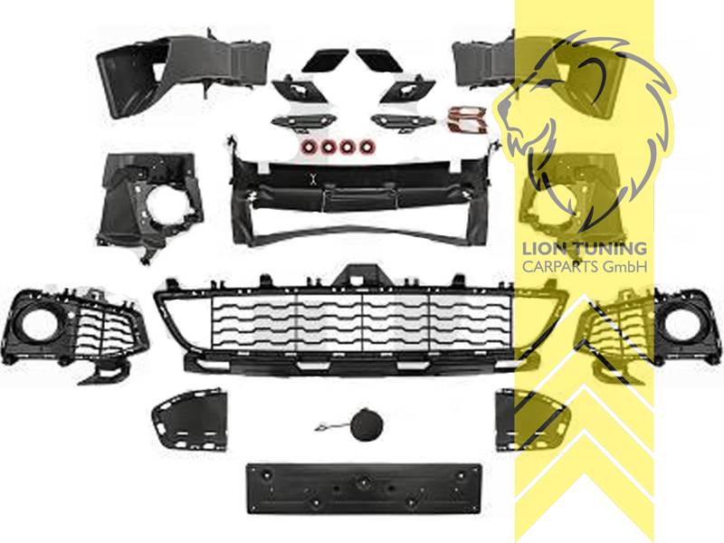 PP Kunststoff, für Fahrzeuge mit PDC, für Fahrzeuge mit oder ohne SRA, Eintragungsfrei / als Ersatzteil verwendbar
