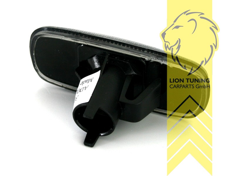 Phil Trade LED Seitenblinker Schwarz - Passend Für Audi A3, A4, A8 & Seat Ibiza