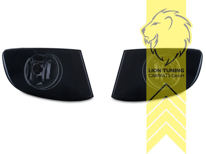 Halogen, schwarz, nur passend für Standard Stoßstange, H8, Eintragungsfrei / mit E-Prüfzeichen