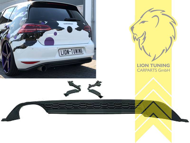 links, PP Kunststoff, schwarz - lackierfähig, Eintragungsfrei / als Ersatzteil verwendbar