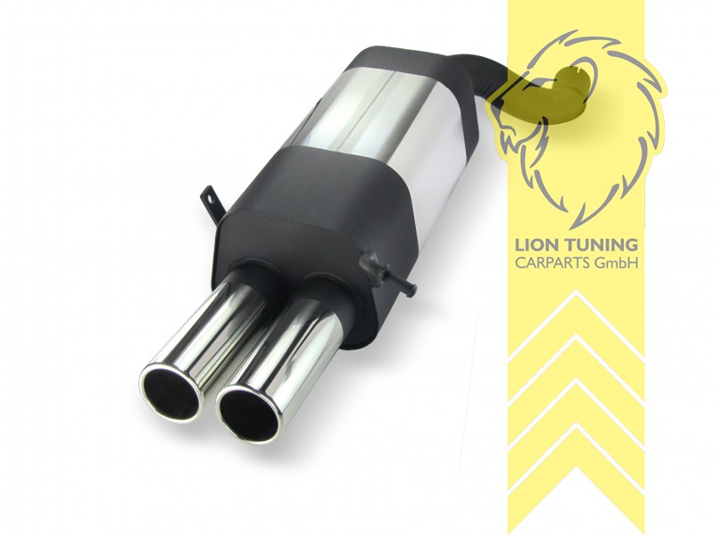 Liontuning Tuningartikel Fur Ihr Auto Lion Tuning Carparts Gmbh Jom Edelstahl Sportauspuff Endschalldampfer Mercedes Benz C Klasse W203 S203