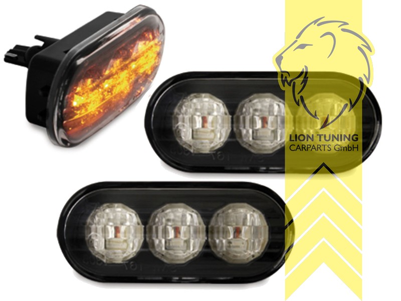 LED, schwarz, Eintragungsfrei / mit E-Prüfzeichen