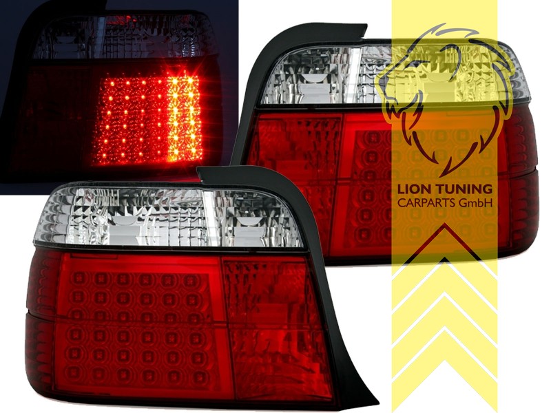 LED, rot, weiss, chrom, Eintragungsfrei / mit E-Prüfzeichen