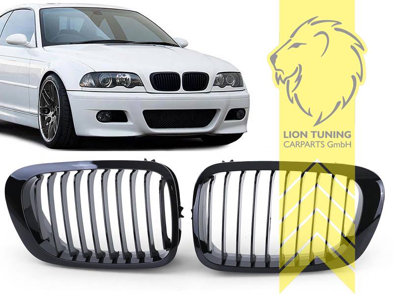 schwarz glänzend, ABS Kunststoff, Eintragungsfrei / keine Eintragung nötig