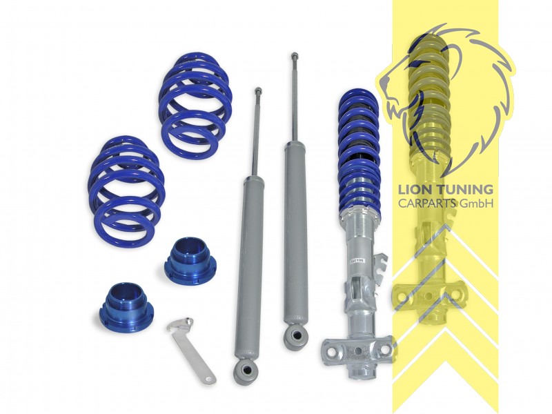 fest, blau, nur passend für Baujahr 01/1992 - 05/1999, nicht passend für Allrad, M3, Stahl verzinkt, Eintragungspflichtig / Teilegutachten liegt bei