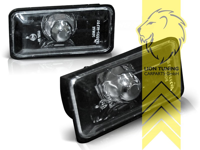 Halogen, schwarz, T10 - Glassockel, Eintragungsfrei / mit E-Prüfzeichen