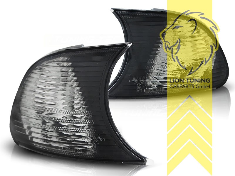 Halogen, schwarz, nur passend für gesteckte Blinkerbefestigung, Blinkerbirnen BAU15S, Eintragungsfrei / mit E-Prüfzeichen