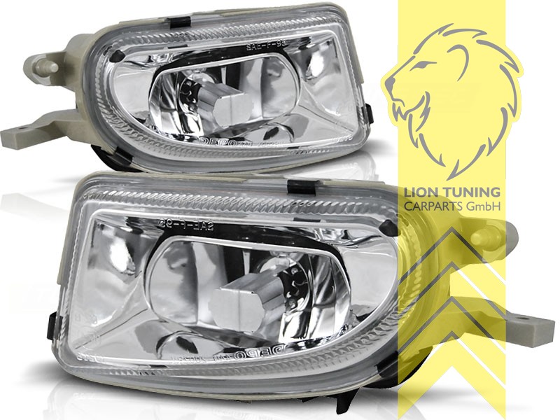 Halogen, chrom, CLK nur passend für Standard Stoßstange, W202 / S202 nur passend für AMG Stoßstange, H1, Eintragungsfrei / mit E-Prüfzeichen