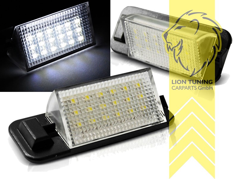 LED, weiss, Eintragungsfrei / mit E-Prüfzeichen