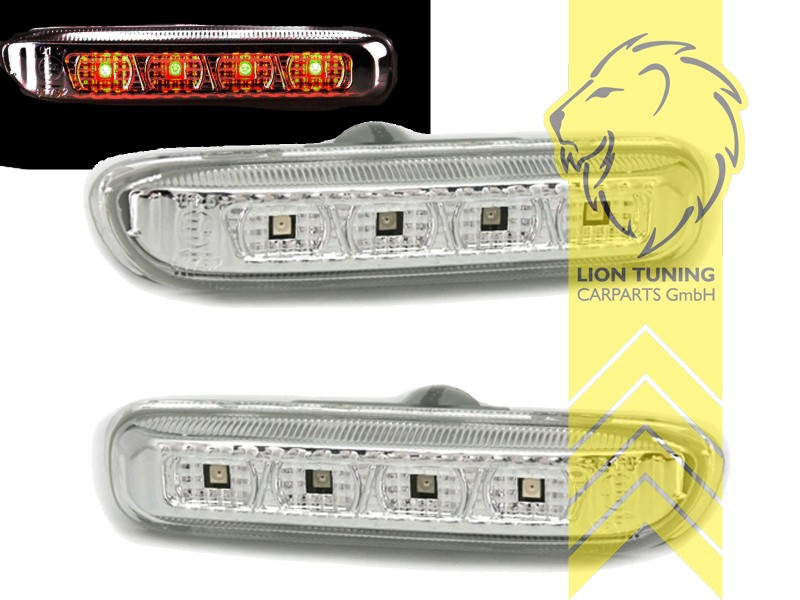 LED, chrom, Eintragungsfrei / mit E-Prüfzeichen