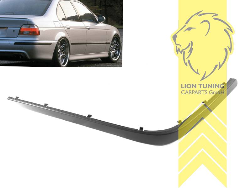 auch passend für M5 und M-Paket Stoßstangen aus dem Zubehör, passend für die Original BMW M5 und M-Paket Stoßstange, PP Kunststoff, für Fahrzeuge ohne PDC, Eintragungsfrei / als Ersatzteil verwendbar