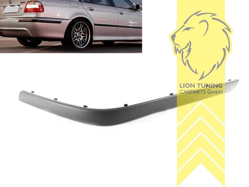 auch passend für M5 und M-Paket Stoßstangen aus dem Zubehör, passend für die Original BMW M5 und M-Paket Stoßstange, PP Kunststoff, für Fahrzeuge ohne PDC, Eintragungsfrei / als Ersatzteil verwendbar