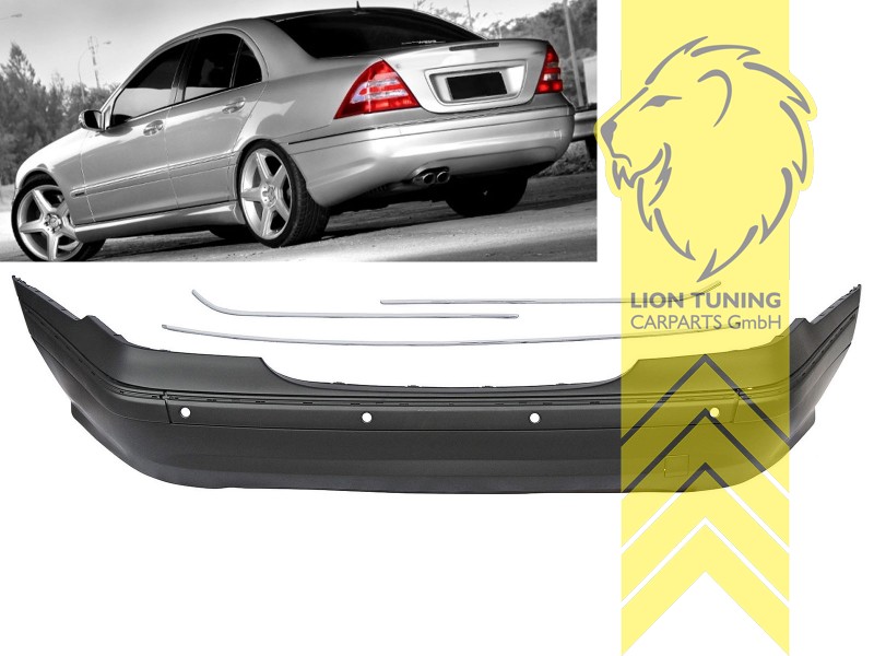 links, Ersatzteile von äquivalenter Qualität für die Besitzer des Fahrzeugs (entspr. EU-Verordnung 46/2010), PP Kunststoff, grundiert, für Fahrzeuge mit PDC, Eintragungsfrei / mit ABE