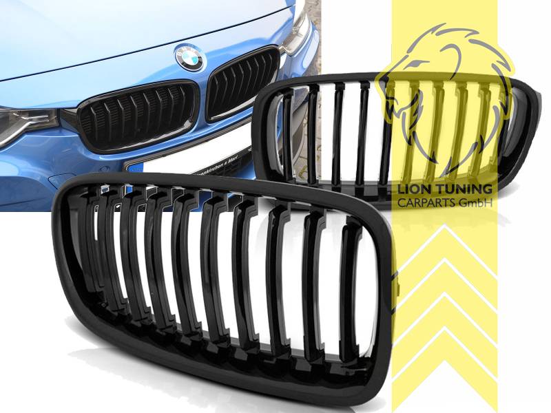 schwarz glänzend, schwarz matt, Der Rahmen ist schwarz glänzend, die Stege schwarz matt, ABS Kunststoff, Eintragungsfrei / keine Eintragung nötig