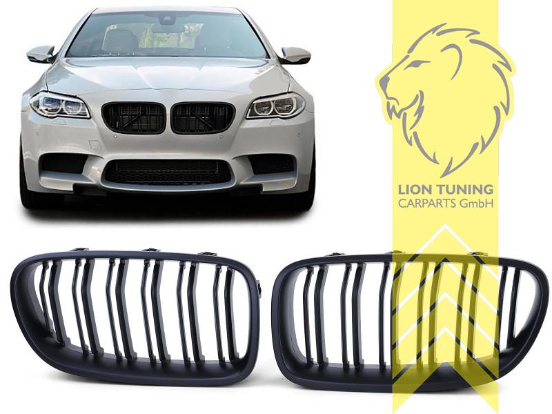 Doppelsteg, schwarz matt, ABS Kunststoff, Eintragungsfrei / als Ersatzteil verwendbar