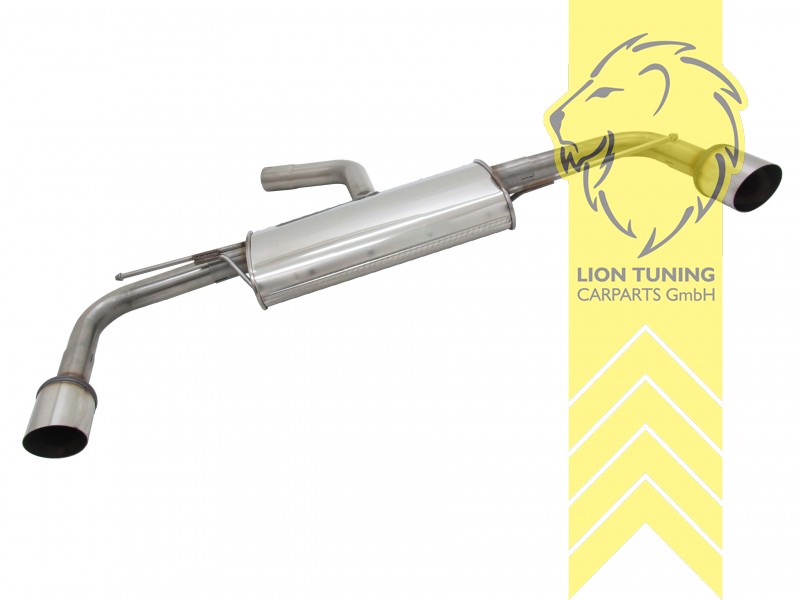 2 x 90mm MS-Design, Endrohr duplex, 90mm, Rund, Stoßstange wird benötigt!, Edelstahl, 1.8 TSI / 2.0 TFSI / 2.0 TSI / 1.9 TDI / 2.0 TDI, 1.4 16V / 1.4 FSI / 1.4 TSI / 1.6 / 2.0 / 1.8 TFSI, Eintragungsfrei / mit ABE