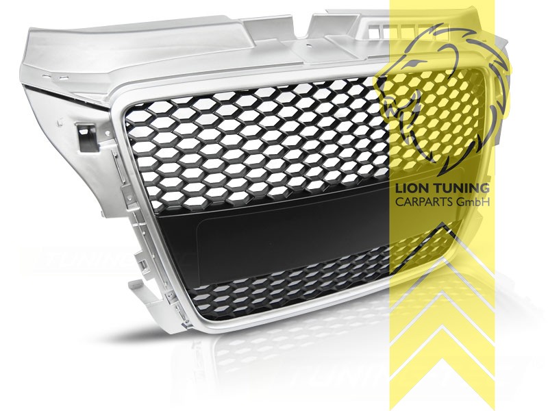 Logohalter liegt bei, silber, schwarz matt, Passend für alle Ausstattungsvarianten, ABS Kunststoff, Eintragungsfrei / als Ersatzteil verwendbar