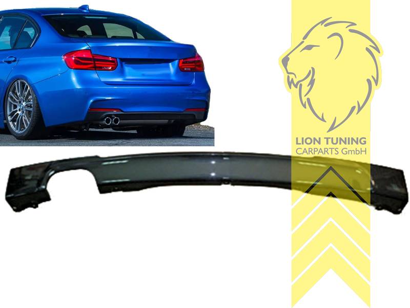 links, passend für unsere Artikelnummer 10692, 10687, 10685, 11767, auch passend für die original F30 / F31 M-Paket Stoßstange, PP Kunststoff, schwarz - lackierfähig, Eintragungsfrei / als Ersatzteil verwendbar